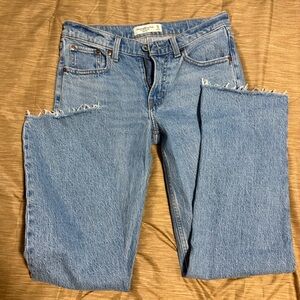 Abercrombie & Fitch 90s Straight Leg Jeans mid rise